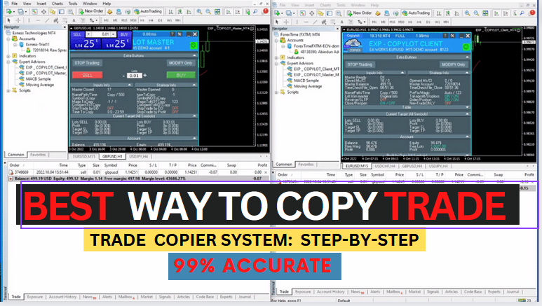 COPY TRADING SYSTEM – Best Forex Trade Copier // MT4 & MT5