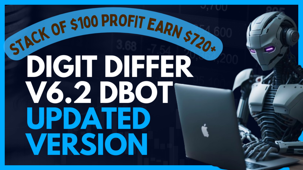 DIGIT DIFFER V6.2 DBOT DERIV: Small and large account...